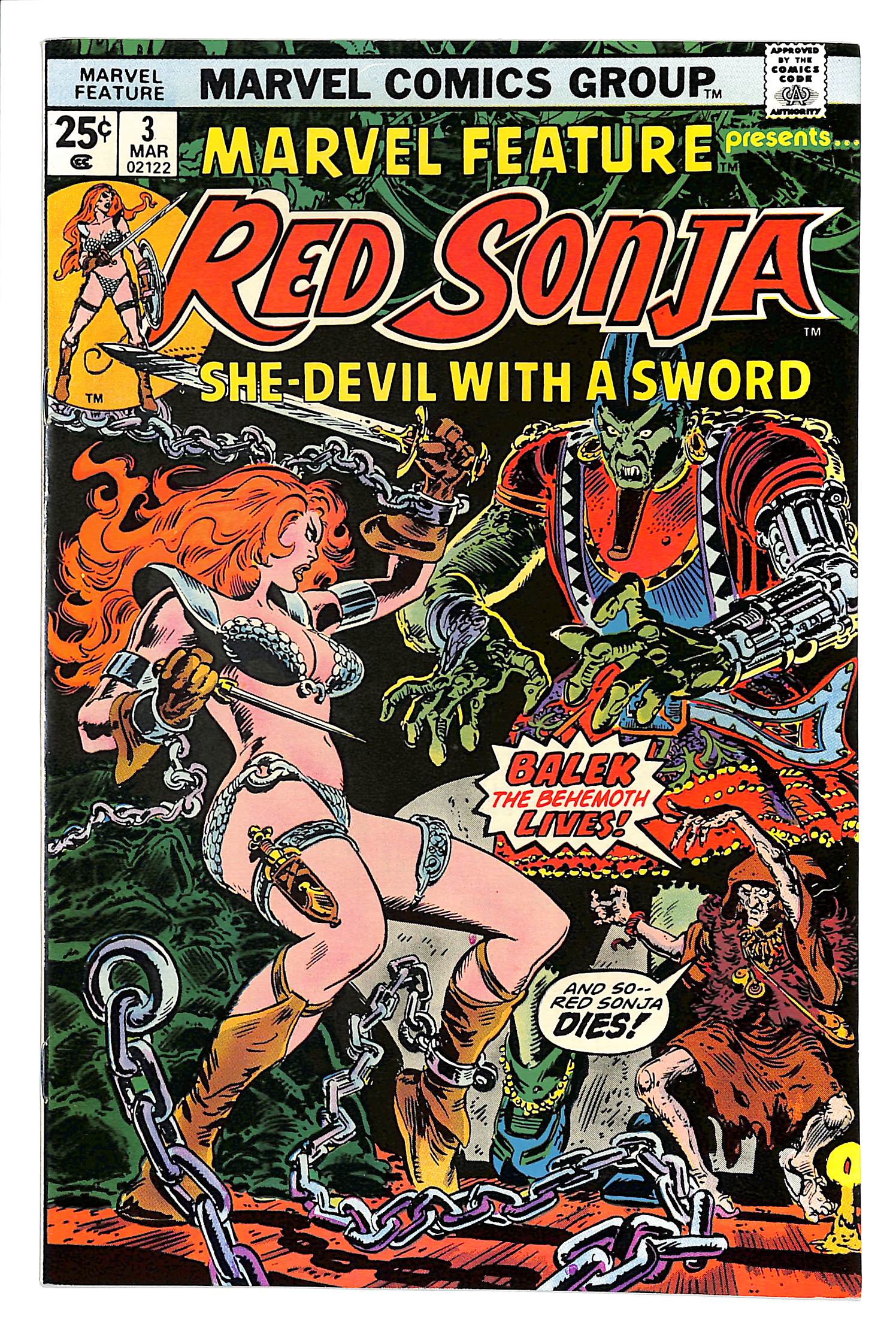 Marvel Feature 1975 #3 - back issue - $20.00