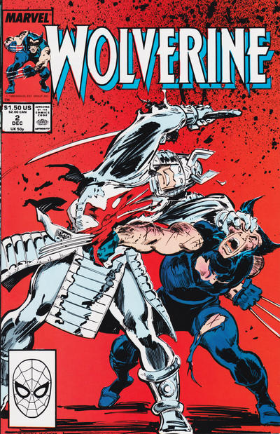 Wolverine 1988 #2 Direct ed. - back issue - $15.00