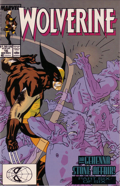 Wolverine 1988 #16 Direct ed. - back issue - $10.00