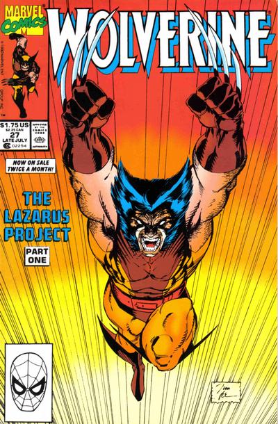 Wolverine 1988 #27 Direct ed. - back issue - $30.00