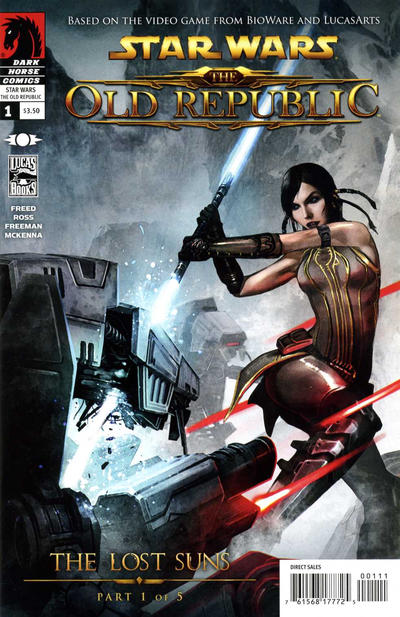 Star Wars: The Old Republic - The Lost Suns 2011 #1 - CGC 9.6 - $100.00