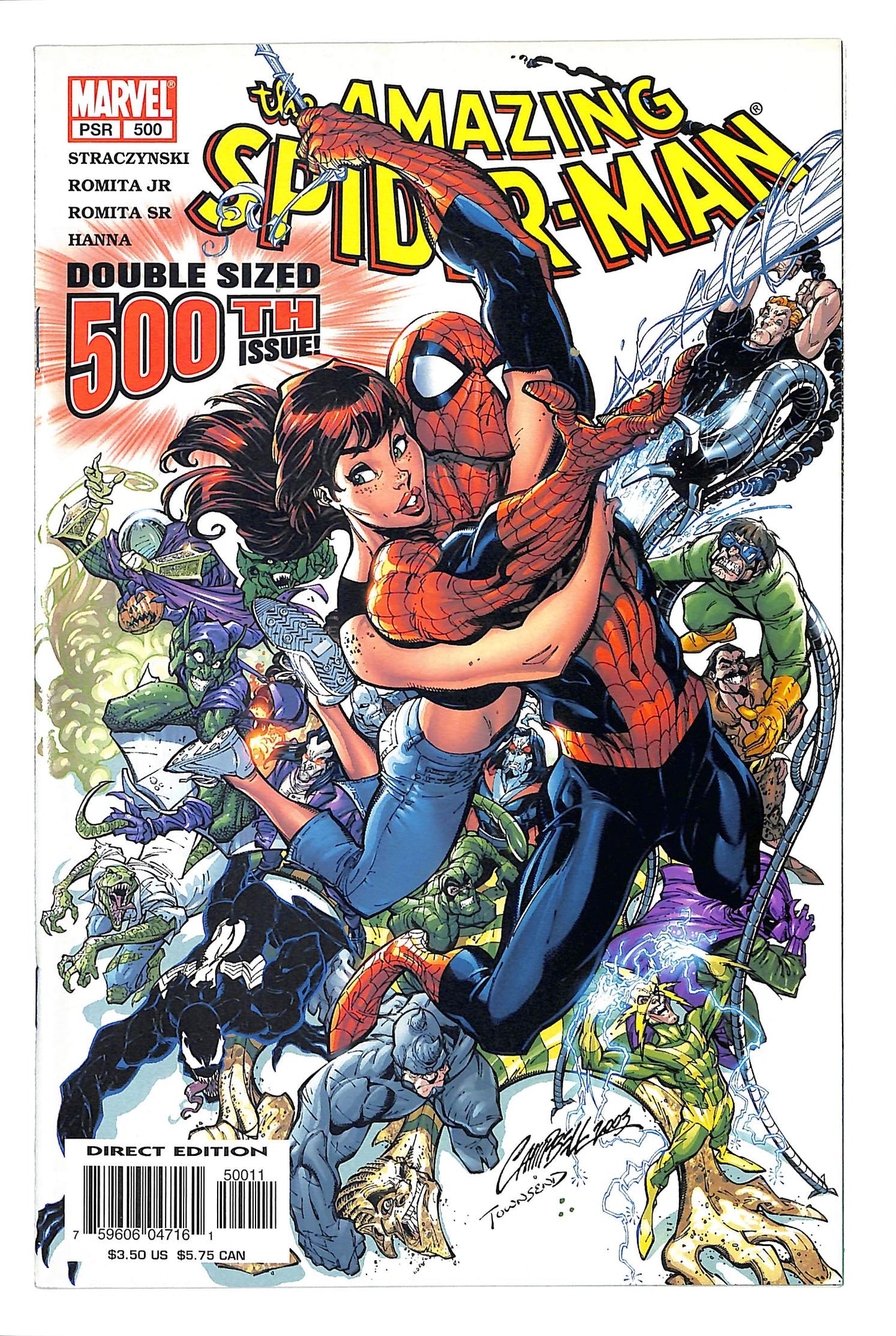 The Amazing Spider-Man 1999 #500 Direct Edition - back issue - $25.00