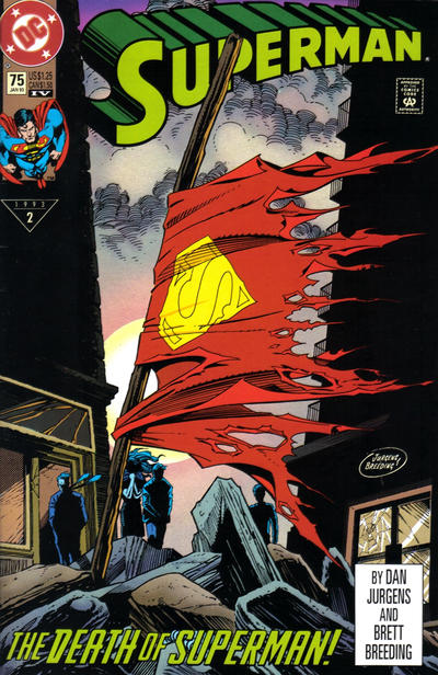 Superman 1987 #75 Fourth Printing - back issue - $20.00