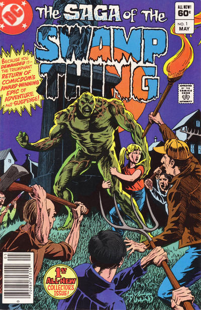 The Saga of Swamp Thing 1982 #1 Newsstand ed. - back issue - $10.00