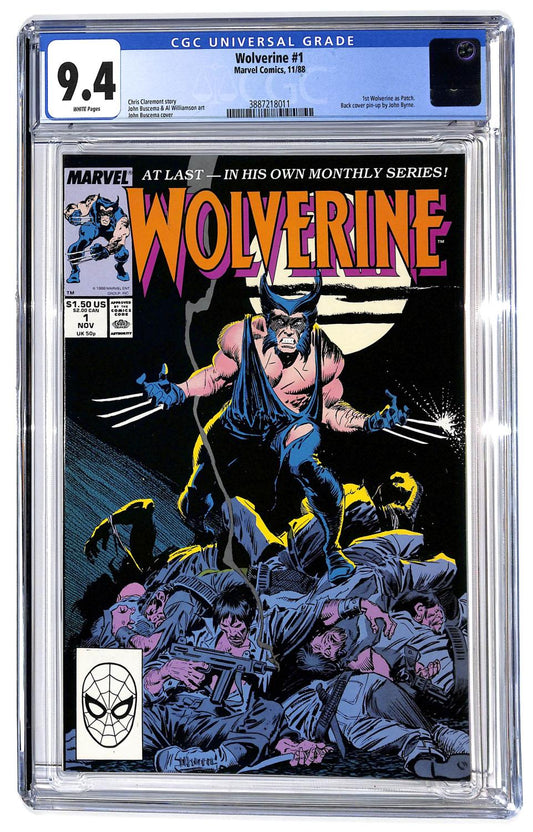 Wolverine 1988 #1 Direct ed. - 9.4 - $100.00