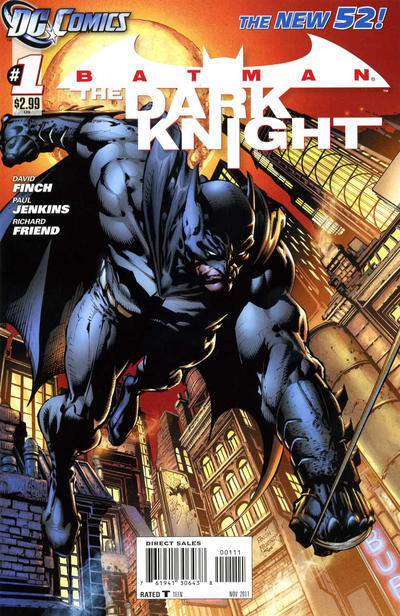 Batman: The Dark Knight 2011 #1 - high grade - $10.00