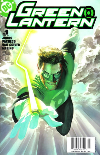 Green Lantern 2005 #1 Newsstand - Alex Ross Cover - back issue - $5.00