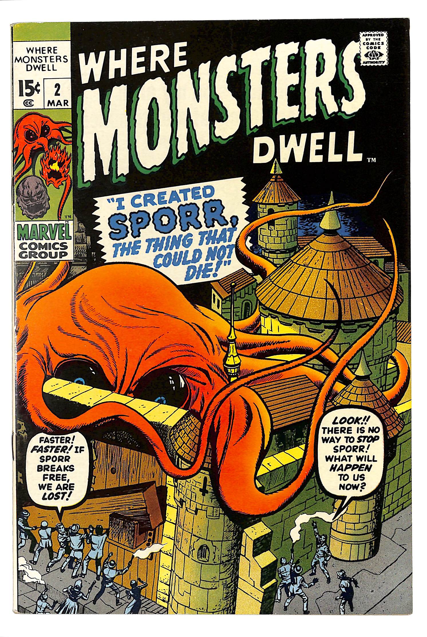 Where Monsters Dwell 1970 #2 - 8.0 - $40.00