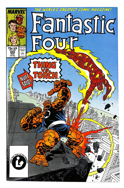 Fantastic Four 1961 #305 Direct ed. - back issue - $5.00