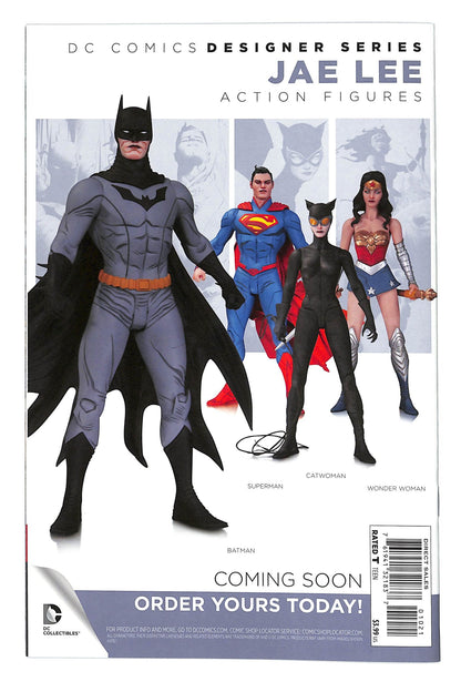 Justice League United 2014 #10 Movie Poster Cover - back issue - $10.00