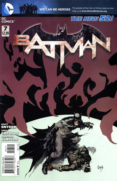 Batman 2011 #7 - back issue - $10.00