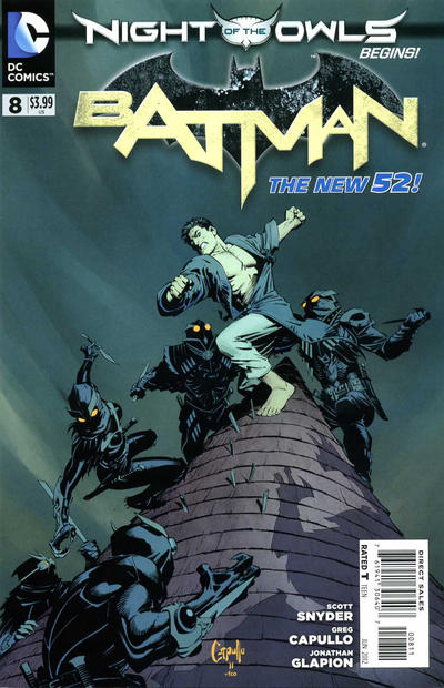 Batman 2011 #8 Direct Sales - back issue - $10.00
