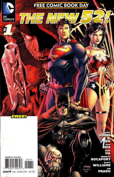 DC Comics - The New 52 FCBD Special Edition 2012 #1 - back issue - $15.00