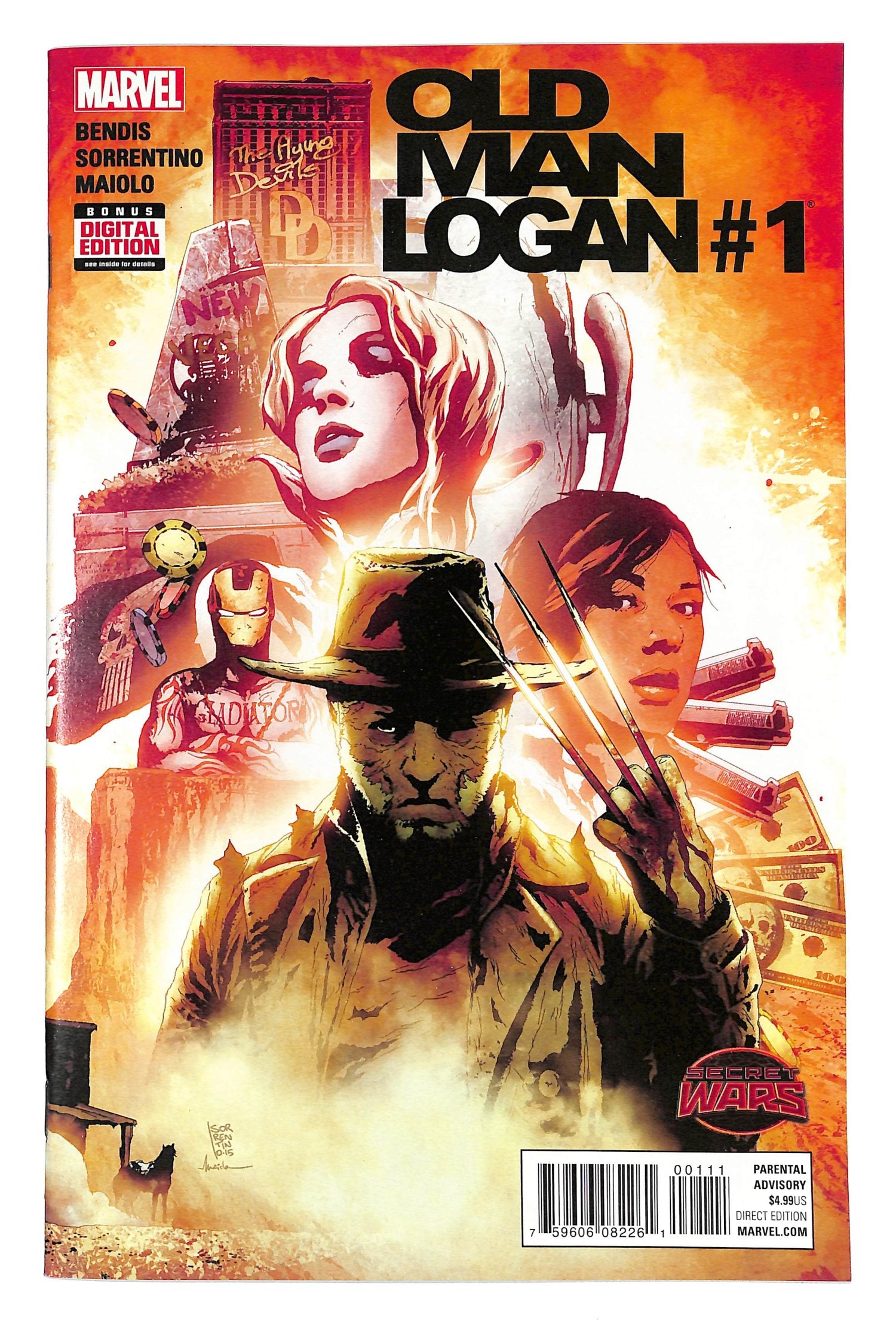 Old Man Logan 2015 #1 Second Printing - back issue - $10.00