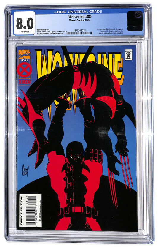 Wolverine 1988 #88 Direct Edition - Standard - 8.0 - $70.00