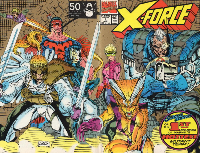 X-Force 1991 #1 Second Printing - back issue - $10.00