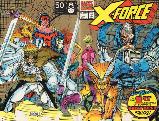 X-Force 1991 #1 Second Printing - back issue