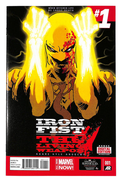 Iron Fist, the Living Weapon 2014 #1 - back issue - $15.00