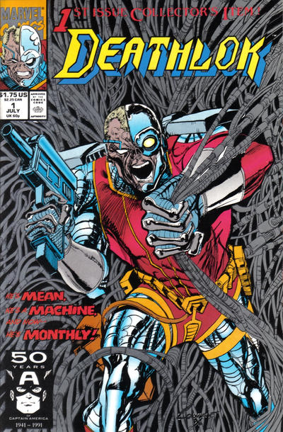 Deathlok 1991 #1 Direct ed. - back issue - $10.00