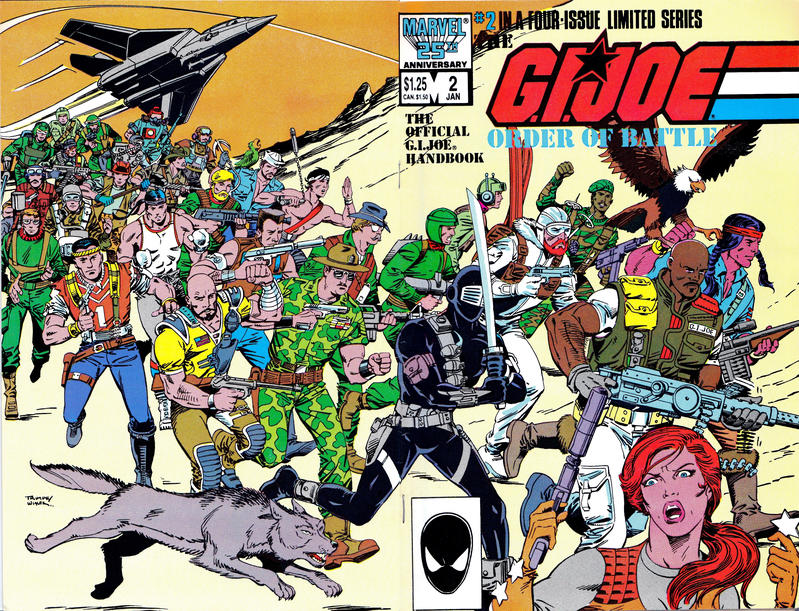 The G.I. Joe Order of Battle 1986 #2 Direct ed. - back issue