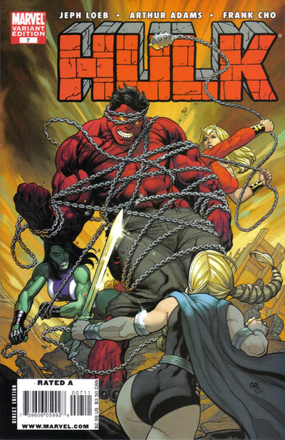 Hulk 2008 #7 Variant Edition - Frank Cho - back issue - $10.00