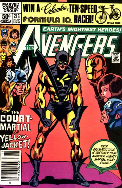 The Avengers 1963 #213 Newsstand ed. - back issue - $10.00