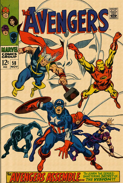 The Avengers 1963 #58 - back issue - $30.00