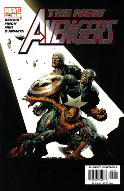 New Avengers 2005 #2 Direct Edition - back issue - $10.00