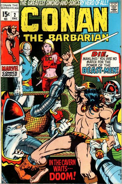 Conan the Barbarian 1970 #2 - 9.0 - $225.00