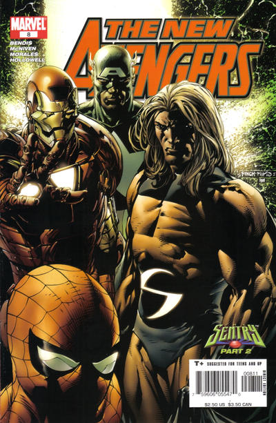 New Avengers 2005 #8 Direct Edition - back issue - $10.00