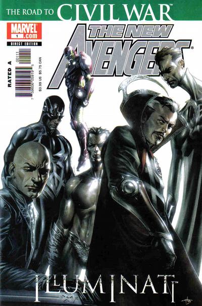 New Avengers: Illuminati 2006 #1 Direct Edition - back issue - $15.00