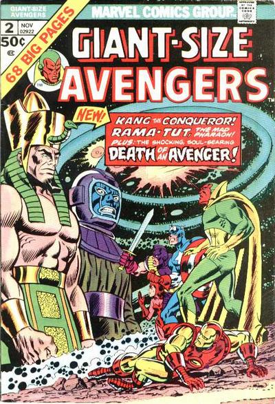 Giant-Size Avengers 1974 #2 - 8.0 - $35.00