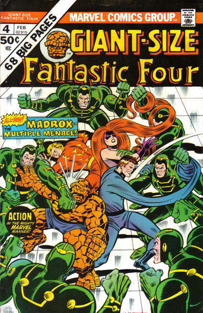 Giant-Size Fantastic Four 1974 #4 - back issue - $30.00