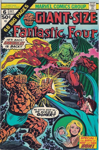 Giant-Size Fantastic Four 1974 #6 - back issue - $15.00