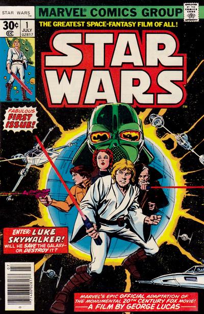 Star Wars 1977 #1 30¢ - CGC 9.6 - $1150.00