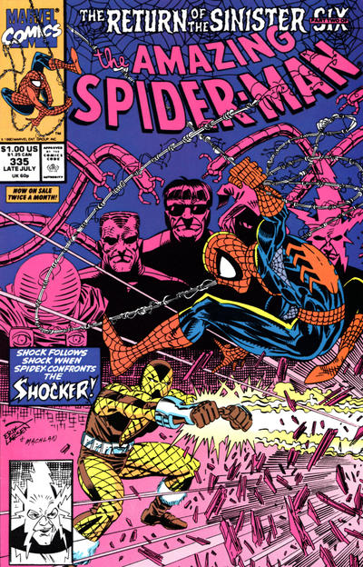 The Amazing Spider-Man 1963 #335 Direct ed. - back issue - $10.00