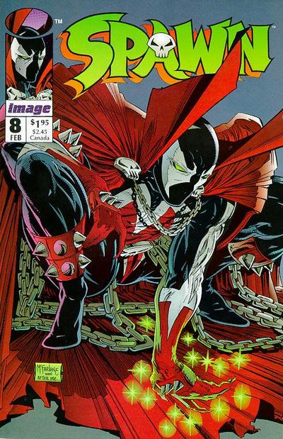 Spawn 1992 #8 Direct ed. - back issue - $10.00