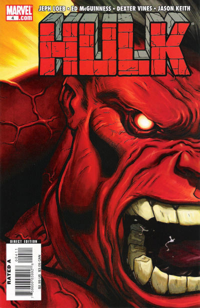 Hulk 2008 #4 Left Cover - back issue - $15.00