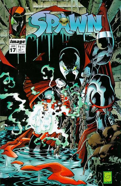 Spawn 1992 #17 Direct ed. - back issue - $10.00