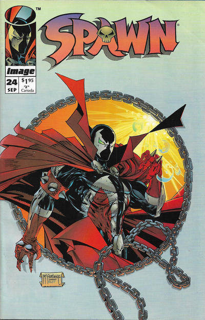 Spawn 1992 #24 Direct ed. - back issue - $10.00