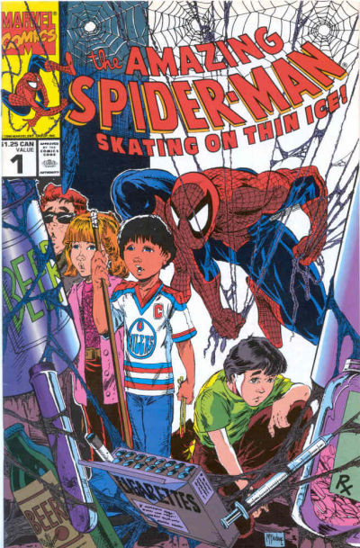 The Amazing Spider-Man: Skating on Thin Ice 1990 #1 - back issue - $10.00