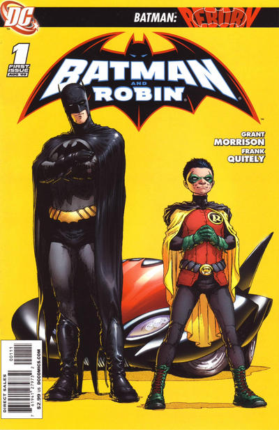 Batman and Robin 2009 #1 Frank Quitely Cover - back issue