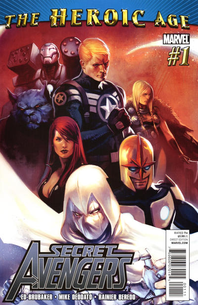 Secret Avengers 2010 #1 Standard Cover - back issue - $10.00