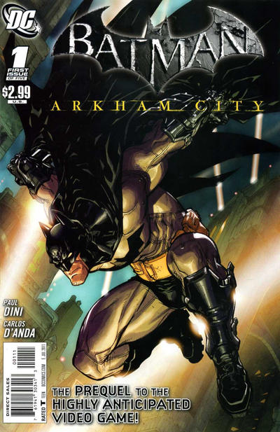 Batman: Arkham City 2011 #1 Direct Sales - back issue - $10.00