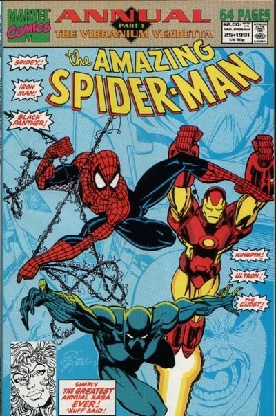 The Amazing Spider-Man Annual 1964 #25 Direct ed. - back issue - $10.00