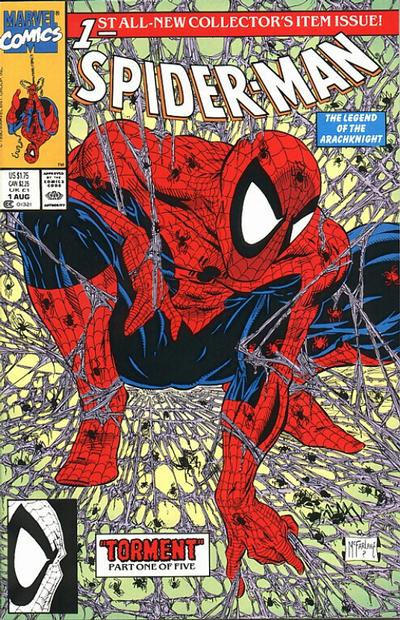 Spider-Man 1990 #1 Direct ed. - back issue - $25.00