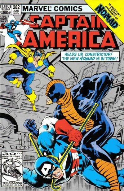 Captain America 1968 #282 Second Printing - back issue - $10.00