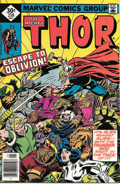 Thor 1966 #259 Whitman - back issue - $10.00