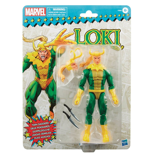 Marvel Legends Retro 6In Loki Af Cs
