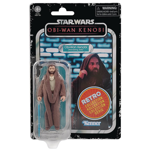 Sw Obi-Wan Retro 3-3/4In Obi-Wan Wandering Jedi Af Cs  